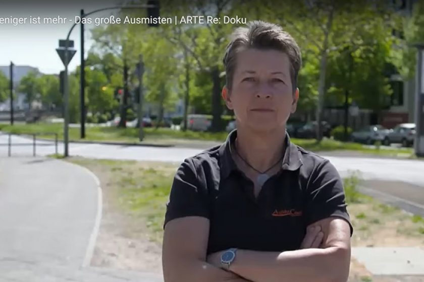 Reportage: Aufräumcoach Rita Schilke bei arte und Spiegel TV Wissen