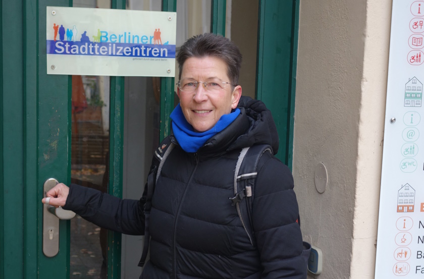 AC Rita Schilke auf dem Weg zum Referat Sammelsucht